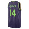 Muške NBA Dres New Orleans Pelicans Brandon Ingram Nike 2024-25 City Edition Ljubičasta Swingman